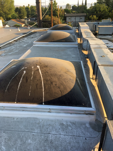 before dirty skylight